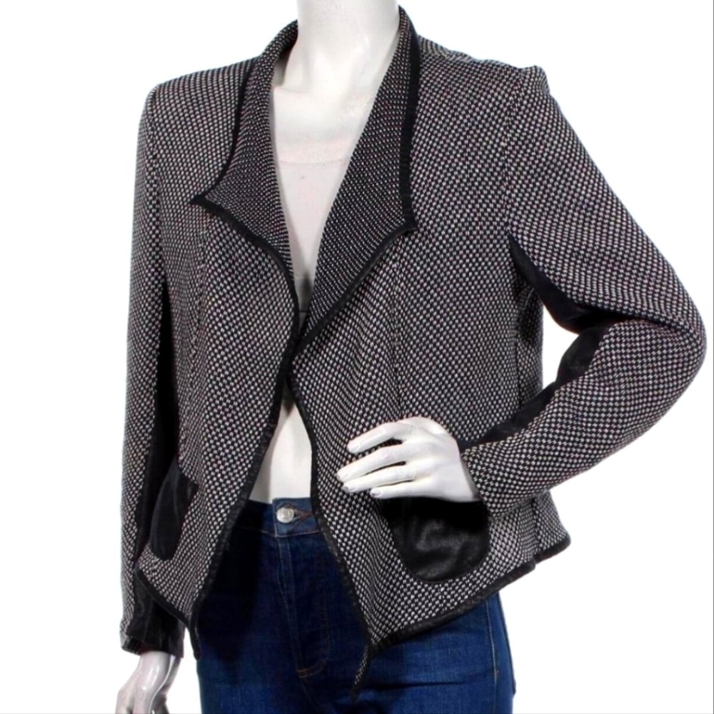 BARBARA LEBEK Knit Sweater Blazer Jacket NWT
